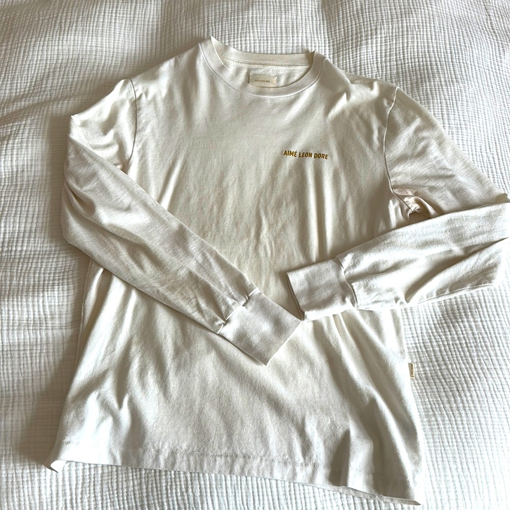 Aime Leon Dore Off White Long Sleeve